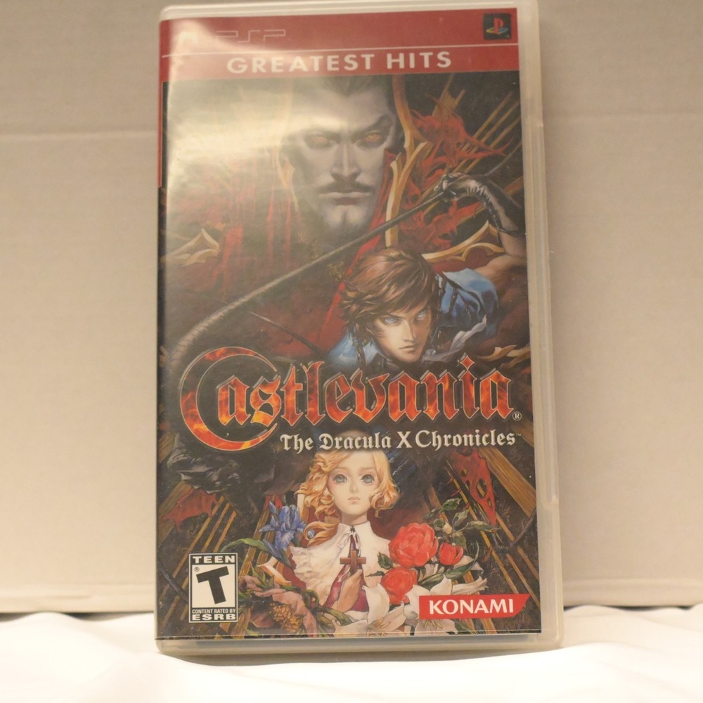 Castlevania The Dracula X Chronicles CIB Sony PSP Complete w/ Case Manual Disc